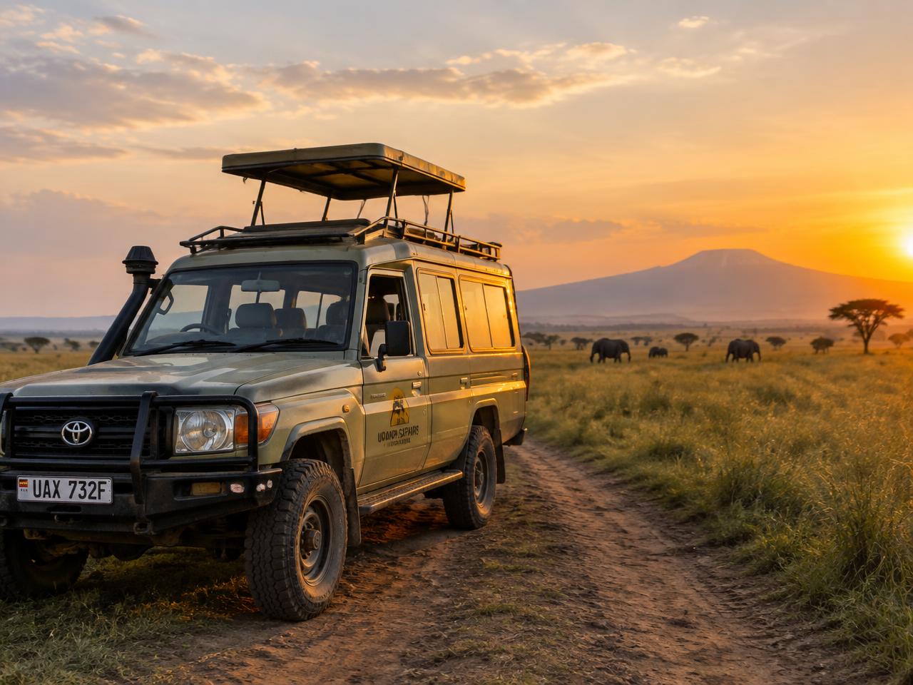 4x4 safari vehicle for hire in Uganda